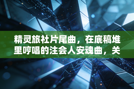 精灵旅社片尾曲，在底稿堆里哼唱的注会人安魂曲，关于焦虑、安抚与职业救赎