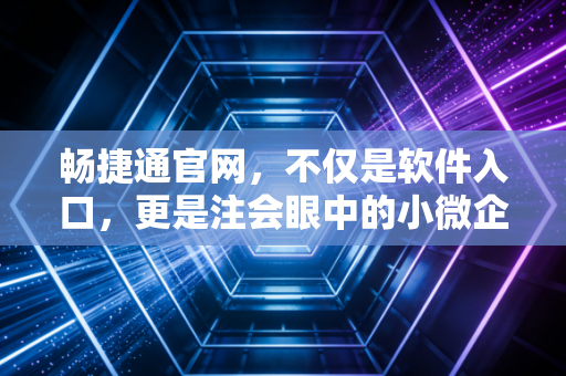 畅捷通官网,不仅是软件入口,更是注会眼中的小微企业财务数字化变革缩影