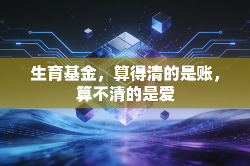 生育基金，算得清的是账，算不清的是爱