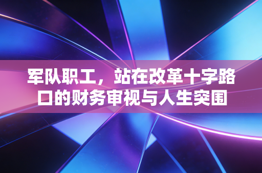 军队职工,站在改革十字路口的财务审视与人生突围