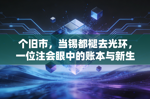 个旧市,当锡都褪去光环,一位注会眼中的账本与新生