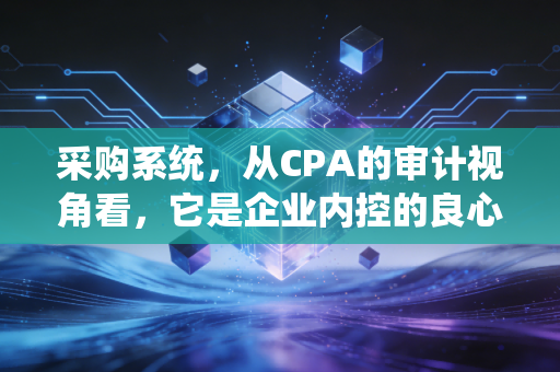 采购系统，从CPA的审计视角看，它是企业内控的良心防线