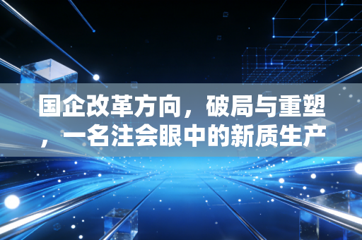国企改革方向，破局与重塑，一名注会眼中的新质生产力之路