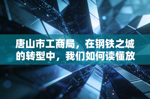 唐山市工商局，在钢铁之城的转型中，我们如何读懂放管服背后的温情与严苛