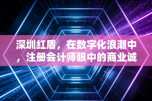 深圳红盾，在数字化浪潮中，注册会计师眼中的商业诚信与监管变迁