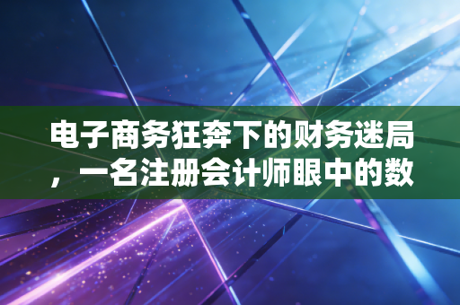 电子商务狂奔下的财务迷局,一名注册会计师眼中的数字淘金热