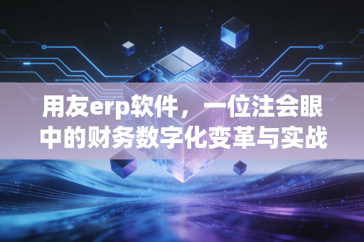 用友erp软件,一位注会眼中的财务数字化变革与实战思考