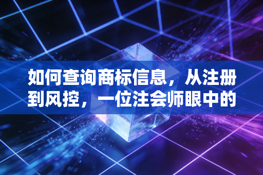 如何查询商标信息，从注册到风控，一位注会师眼中的品牌资产保卫战