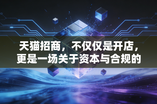 天猫招商,不仅仅是开店,更是一场关于资本与合规的深度博弈
