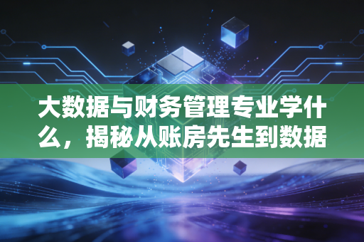 大数据与财务管理专业学什么，揭秘从账房先生到数据军师的蜕变之路