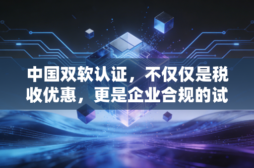 中国双软认证,不仅仅是税收优惠,更是企业合规的试金石