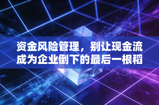 资金风险管理,别让现金流成为企业倒下的最后一根稻草