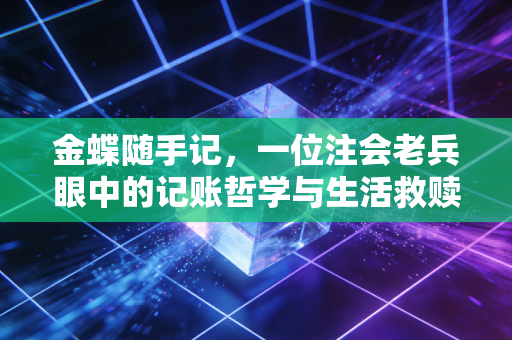 金蝶随手记，一位注会老兵眼中的记账哲学与生活救赎