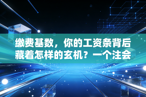 缴费基数,你的工资条背后藏着怎样的玄机?一个注会眼里的社保真相