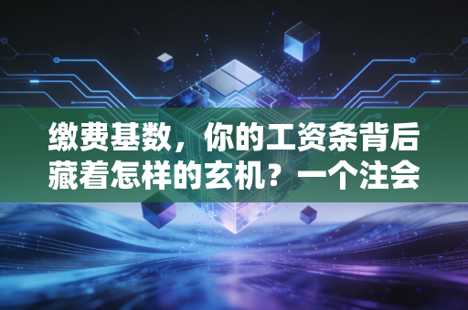 缴费基数，你的工资条背后藏着怎样的玄机？一个注会眼里的社保真相