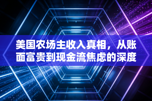 美国农场主收入真相,从账面富贵到现金流焦虑的深度剖析