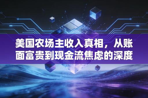 美国农场主收入真相，从账面富贵到现金流焦虑的深度剖析