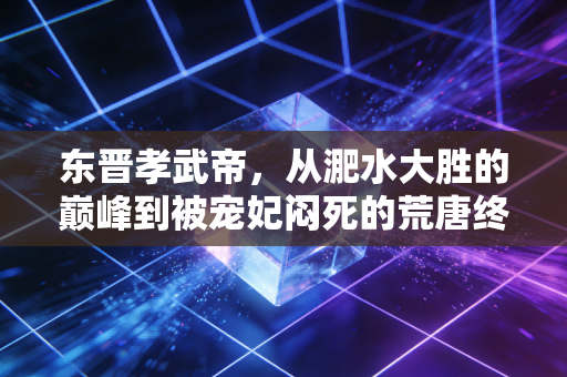 东晋孝武帝，从淝水大胜的巅峰到被宠妃闷死的荒唐终局