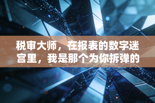 税审大师,在报表的数字迷宫里,我是那个为你拆弹的人