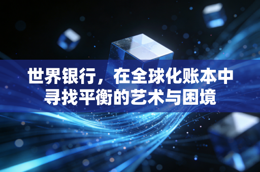 世界银行,在全球化账本中寻找平衡的艺术与困境