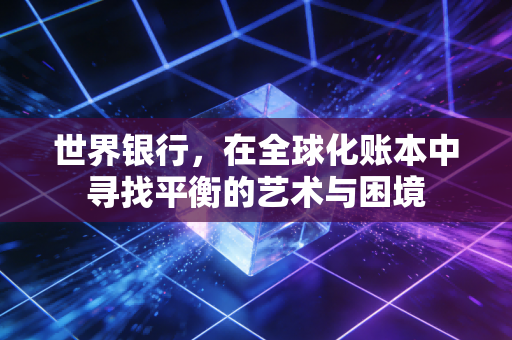世界银行，在全球化账本中寻找平衡的艺术与困境