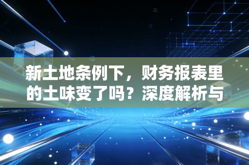 新土地条例下，财务报表里的土味变了吗？深度解析与实务思考