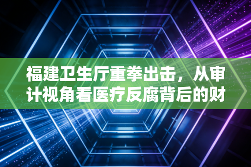 福建卫生厅重拳出击,从审计视角看医疗反腐背后的财务困局与破局之道