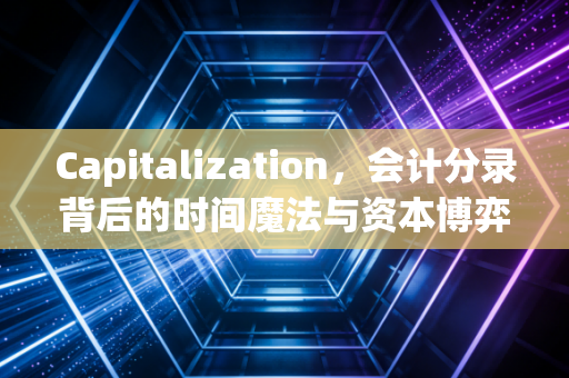 Capitalization,会计分录背后的时间魔法与资本博弈