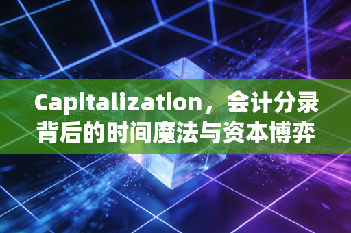 Capitalization，会计分录背后的时间魔法与资本博弈
