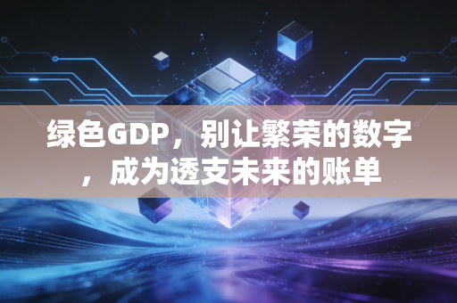 绿色GDP,别让繁荣的数字,成为透支未来的账单