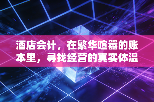 酒店会计，在繁华喧嚣的账本里，寻找经营的真实体温