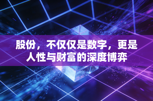 股份，不仅仅是数字，更是人性与财富的深度博弈