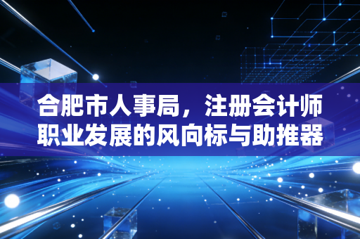 合肥市人事局,注册会计师职业发展的风向标与助推器