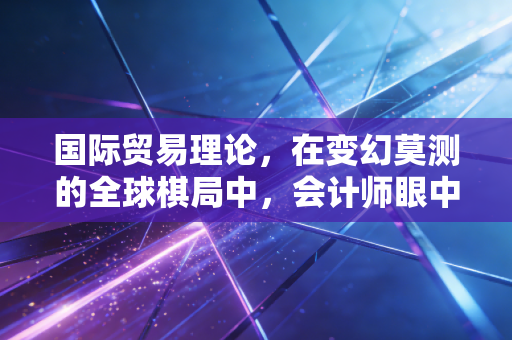 国际贸易理论,在变幻莫测的全球棋局中,会计师眼中的商业逻辑与生存法则