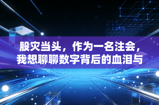 股灾当头,作为一名注会,我想聊聊数字背后的血泪与生存法则