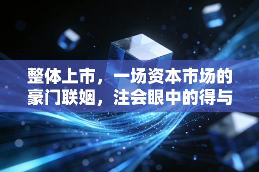 整体上市，一场资本市场的豪门联姻，注会眼中的得与失