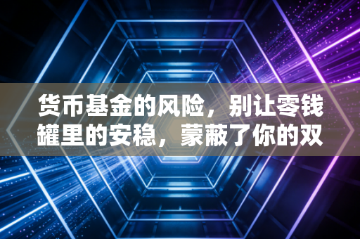货币基金的风险,别让零钱罐里的安稳,蒙蔽了你的双眼