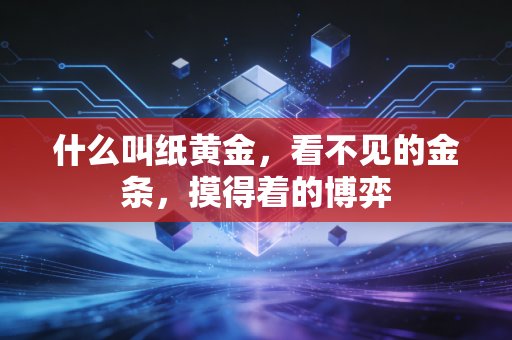 什么叫纸黄金,看不见的金条,摸得着的博弈