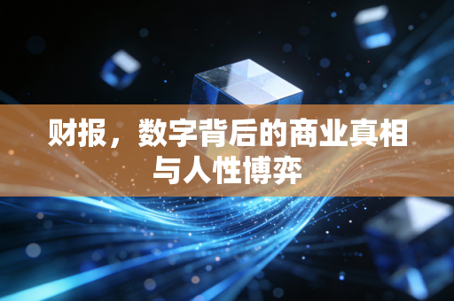 财报,数字背后的商业真相与人性博弈