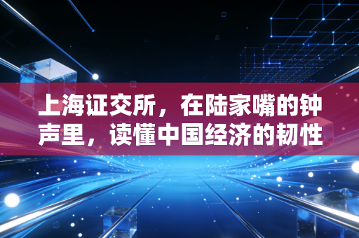 上海证交所,在陆家嘴的钟声里,读懂中国经济的韧性狂想