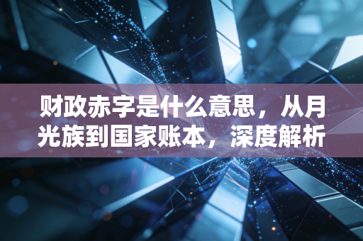 财政赤字是什么意思，从月光族到国家账本，深度解析这笔欠条背后的经济学逻辑
