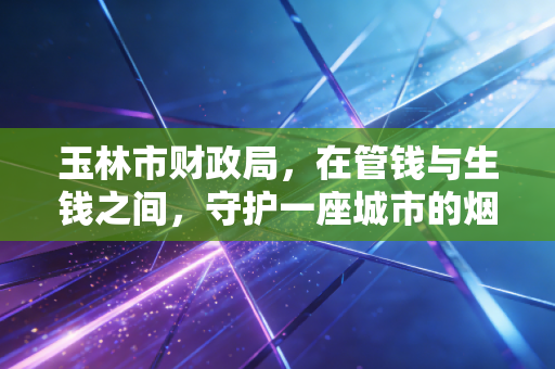玉林市财政局，在管钱与生钱之间，守护一座城市的烟火气