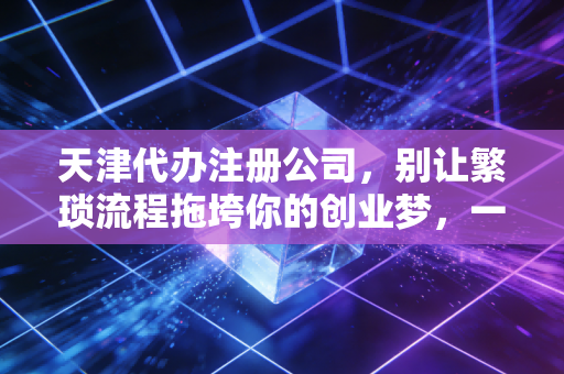 天津代办注册公司,别让繁琐流程拖垮你的创业梦,一位老会计的肺腑之言