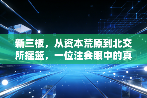 新三板，从资本荒原到北交所摇篮，一位注会眼中的真实江湖