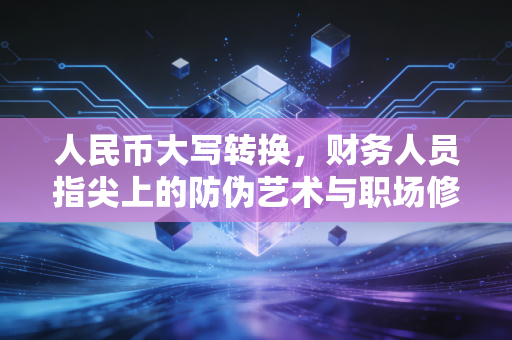人民币大写转换，财务人员指尖上的防伪艺术与职场修养