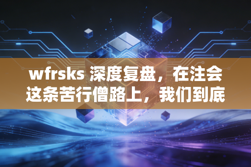 wfrsks 深度复盘，在注会这条苦行僧路上，我们到底在追求什么？