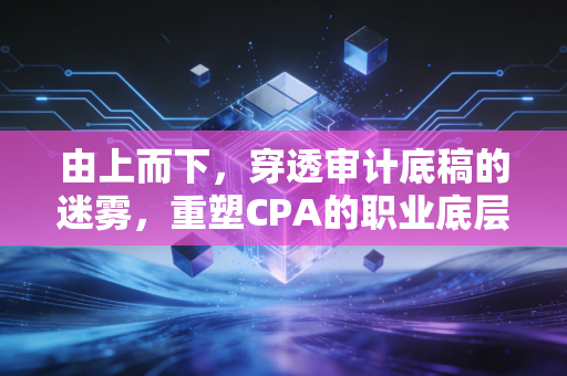 由上而下,穿透审计底稿的迷雾,重塑CPA的职业底层逻辑