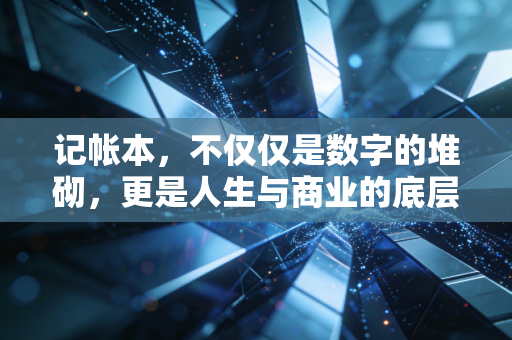 记帐本,不仅仅是数字的堆砌,更是人生与商业的底层逻辑