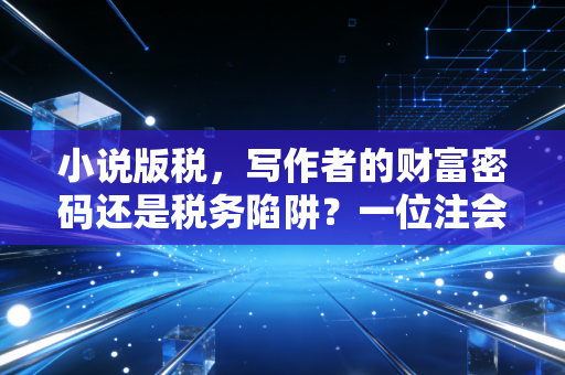 小说版税,写作者的财富密码还是税务陷阱?一位注会眼中的文字变现