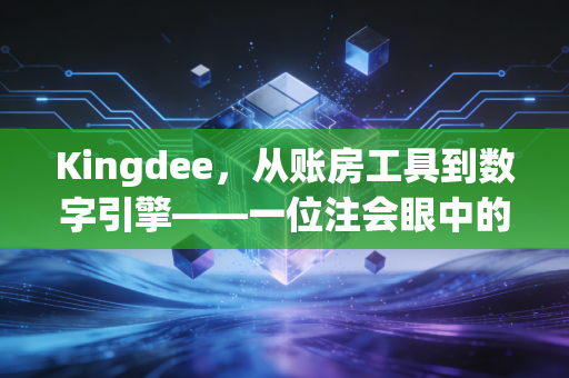 Kingdee,从账房工具到数字引擎——一位注会眼中的财务软件进化史与职业思考